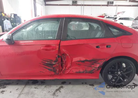 2022 Honda Civic Sport из США, поврежденный, VIN 2HGFE2F59NH606346